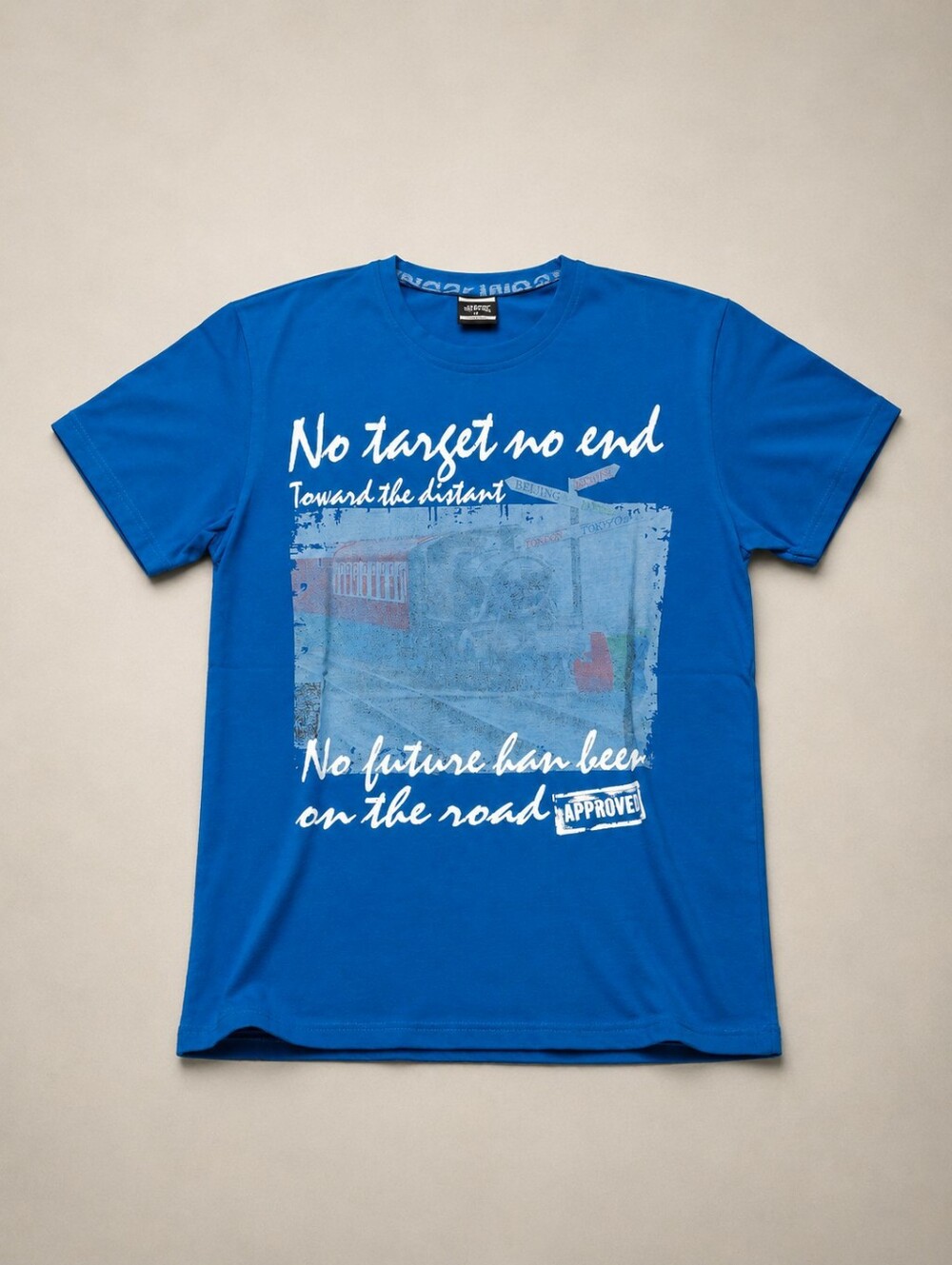 JPW Boys' Blue Spandex T-shirt